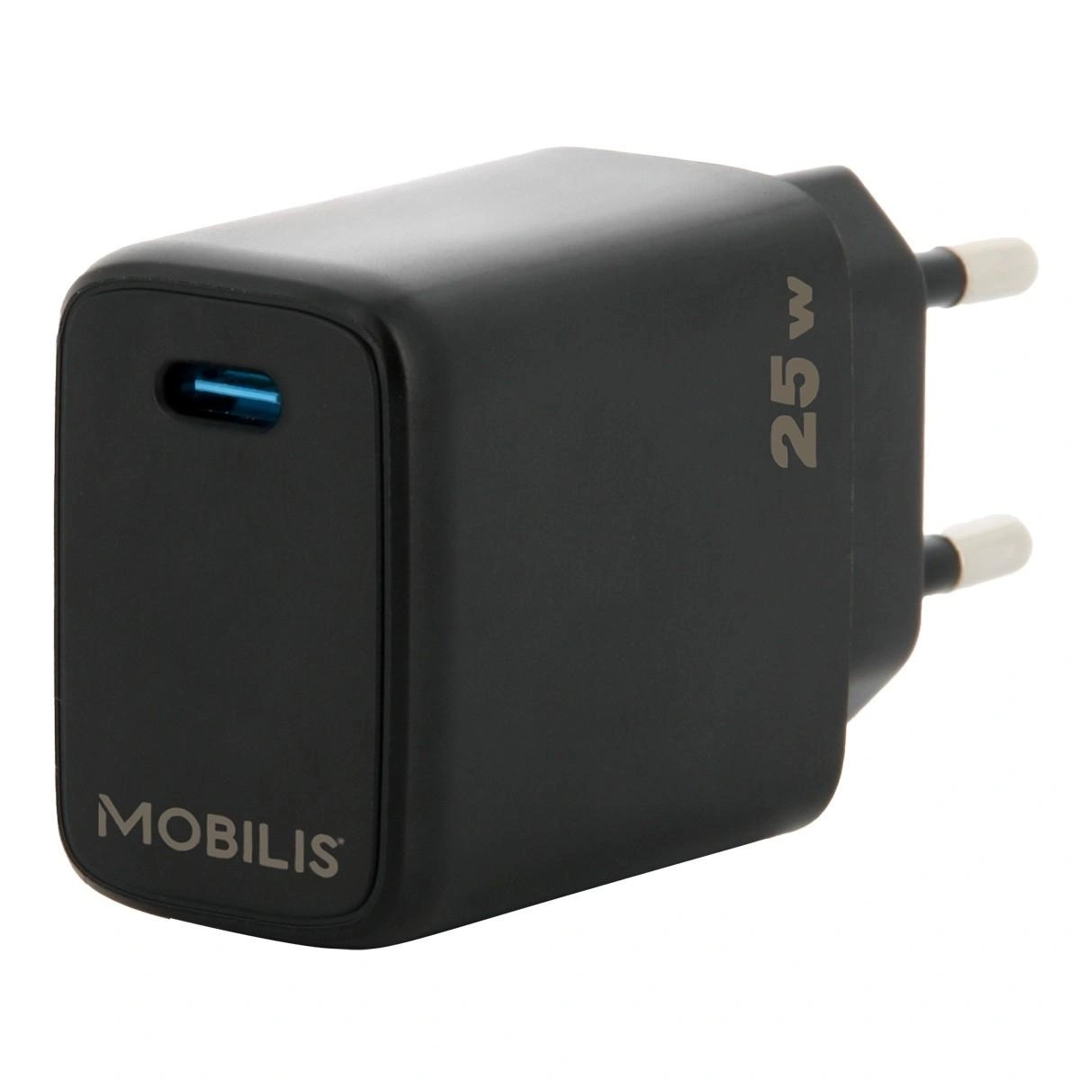 Mobilis 001380 cargador de dispositivo móvil Universal Negro Corriente alterna Carga rápida Interior