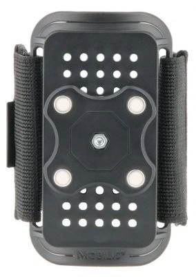 Mobilis 020012 soporte Soporte activo para teléfono móvil Equipo móvil portátil Negro
