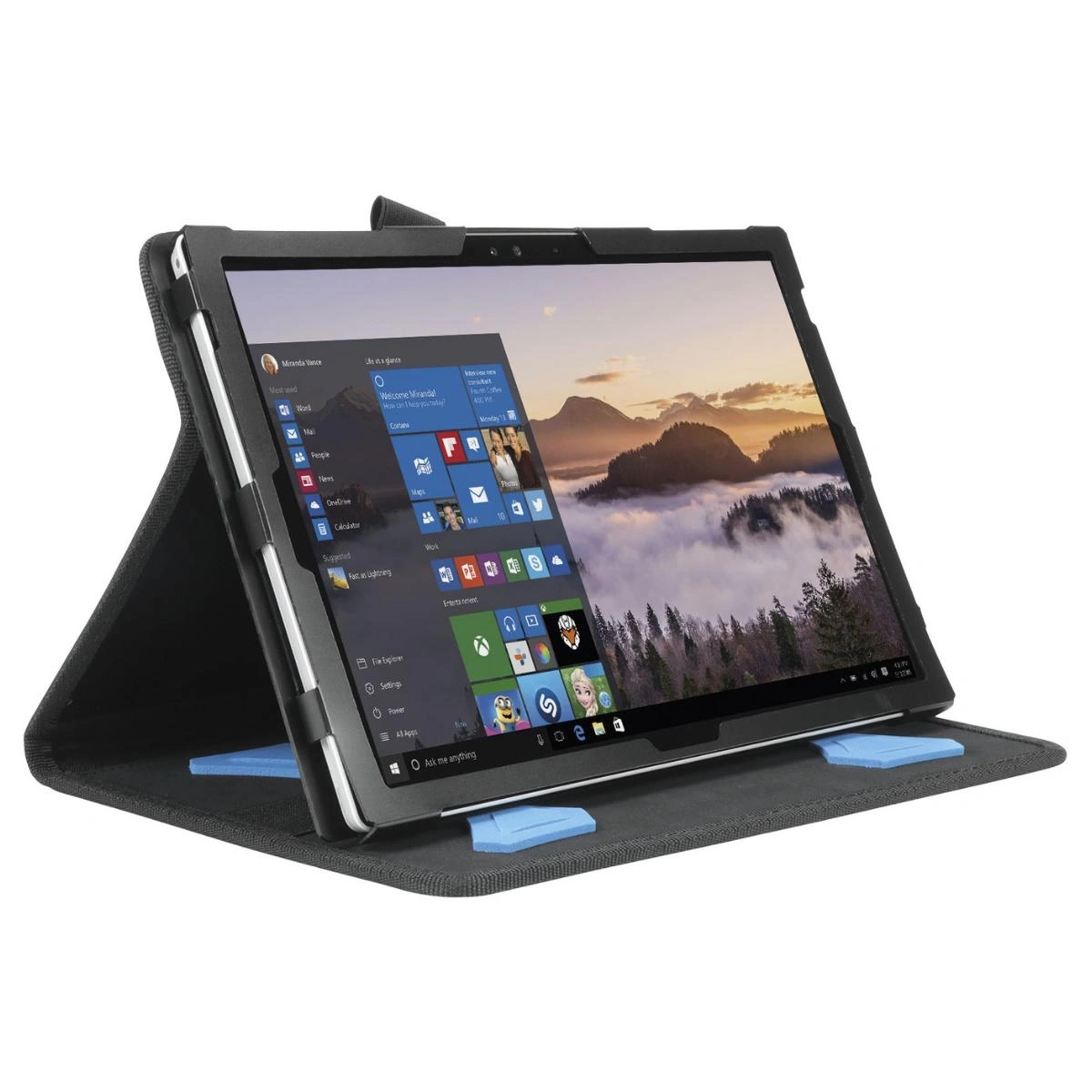 Mobilis 051004 funda para tablet 31,2 cm (12.3") Folio Negro