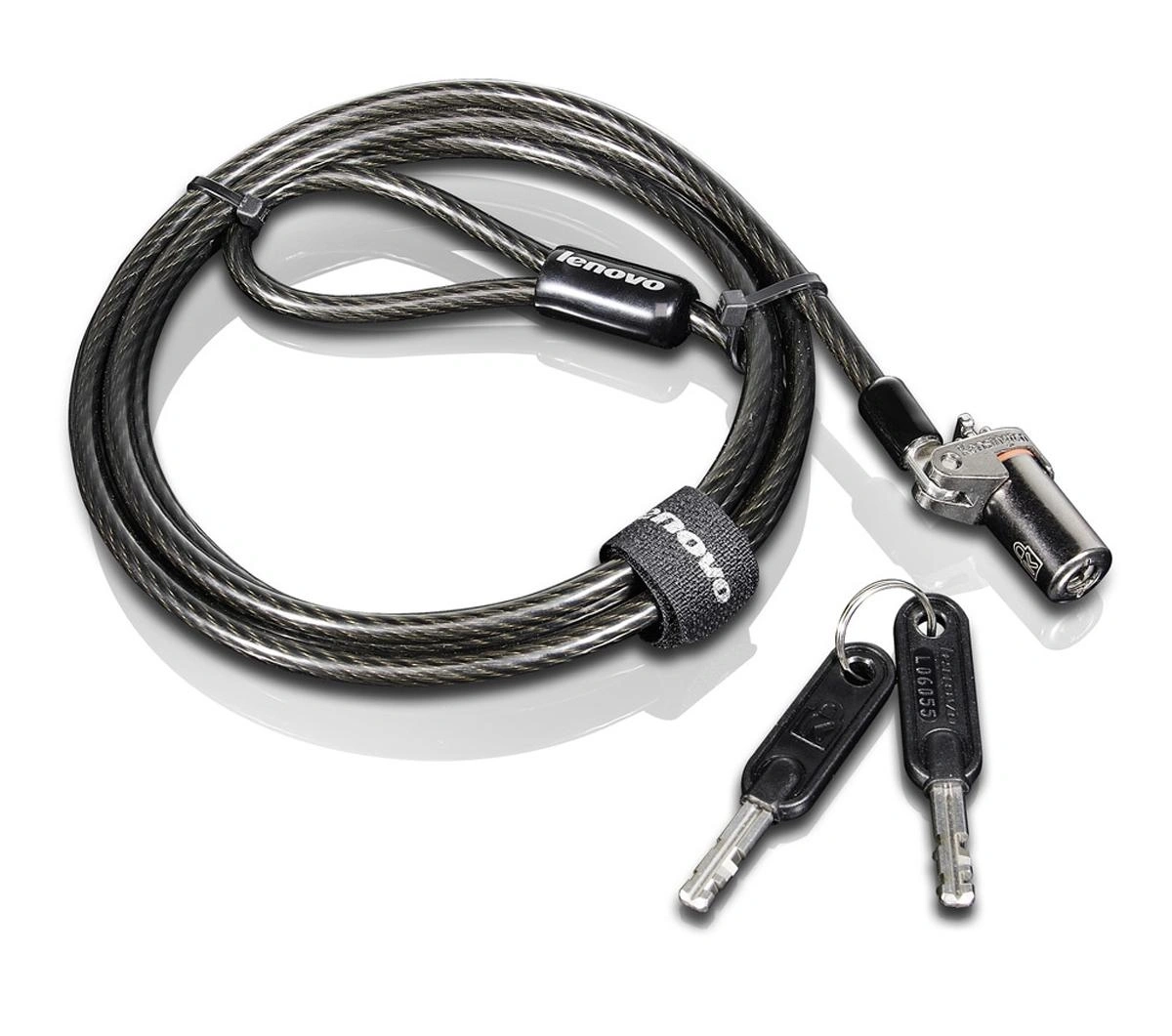 Lenovo 0B47388 cable antirrobo Negro, Carbón vegetal 1,5 m