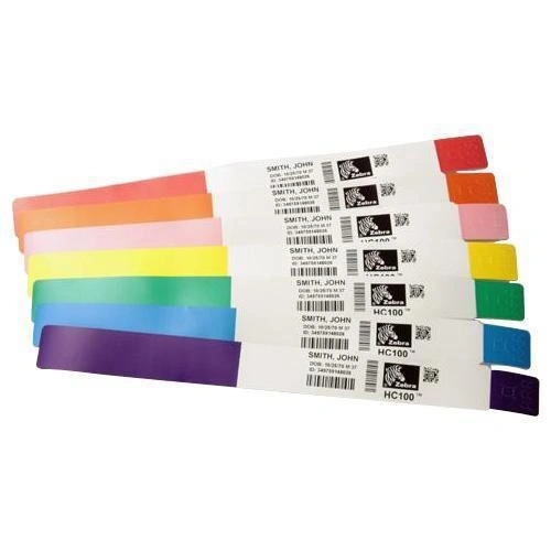 Zebra 10012713-3K etiqueta de impresora Azul Etiqueta para impresora autoadhesiva