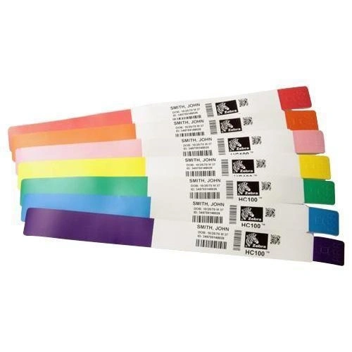 Zebra Z-Band Fun Púrpura Etiqueta para impresora autoadhesiva