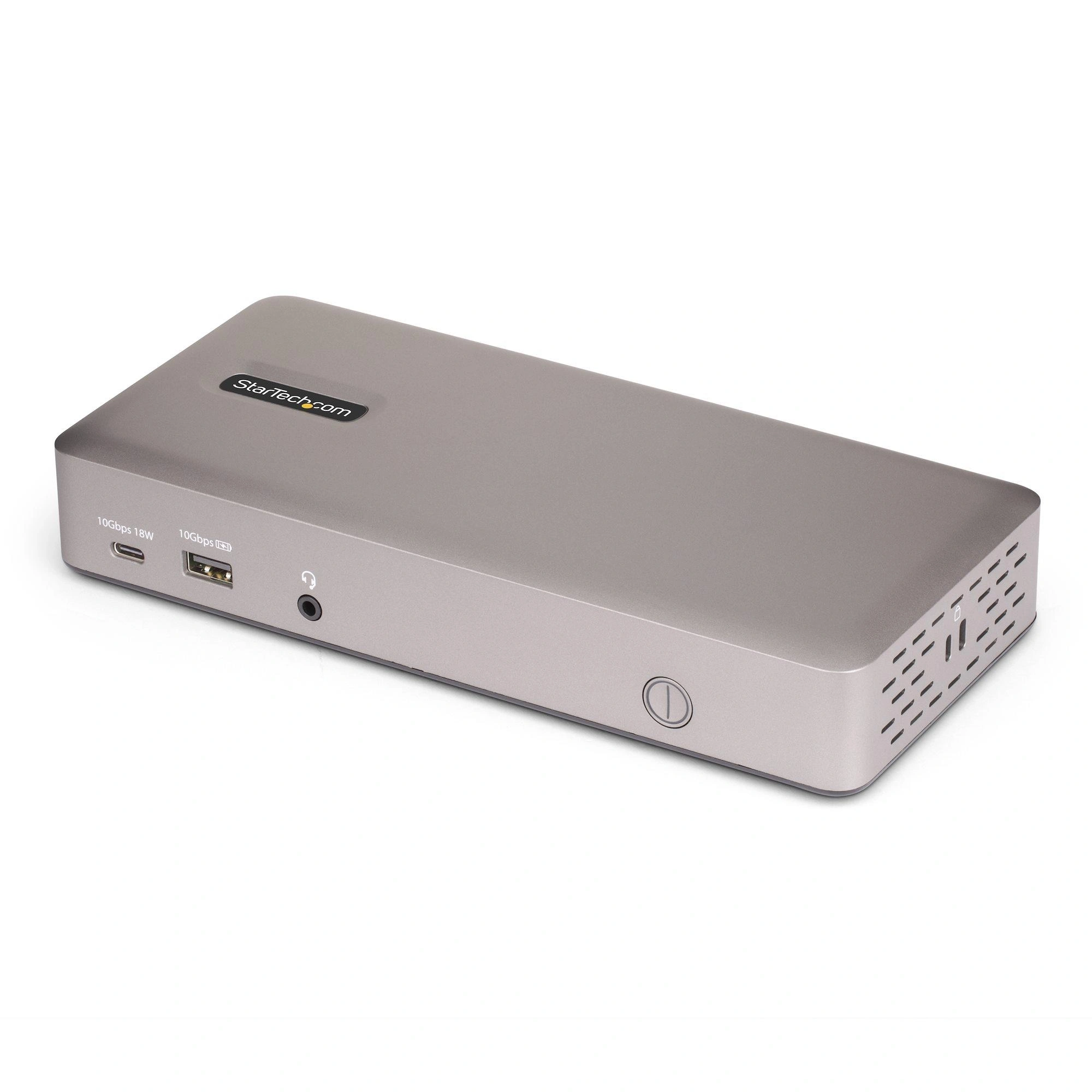 StarTech.com Docking Station USB4 para 3 Monitores 4K60 HDMI o DisplayPort - Dock USB Tipo C - Hub USB de 6 Puertos - Red Ethernet de 2,5GbE - PD