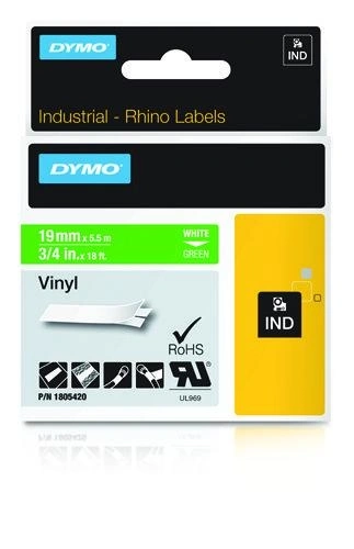 DYMO Etiquetas de Vinilo IND
