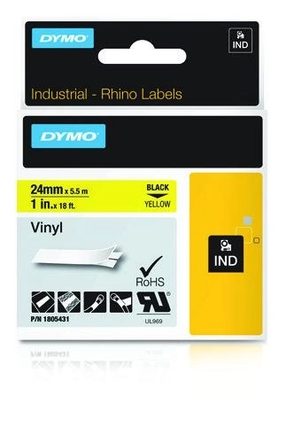DYMO Etiquetas de Vinilo IND