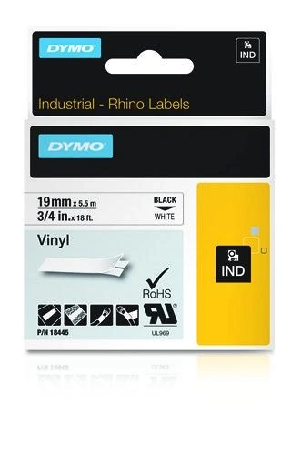 DYMO Etiquetas de Vinilo IND