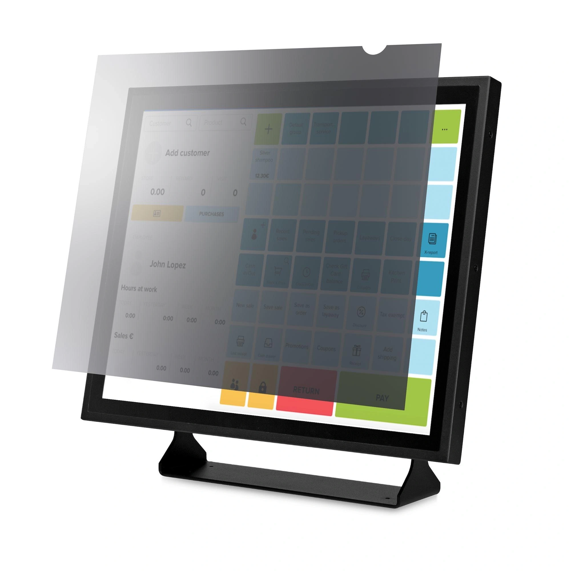 StarTech.com Filtro de Privacidad de 19 Pulgadas 5:4 para Monitor - Pantalla de Privacidad Protector Anti Brillo - Anti Luz Azul con Reducción de