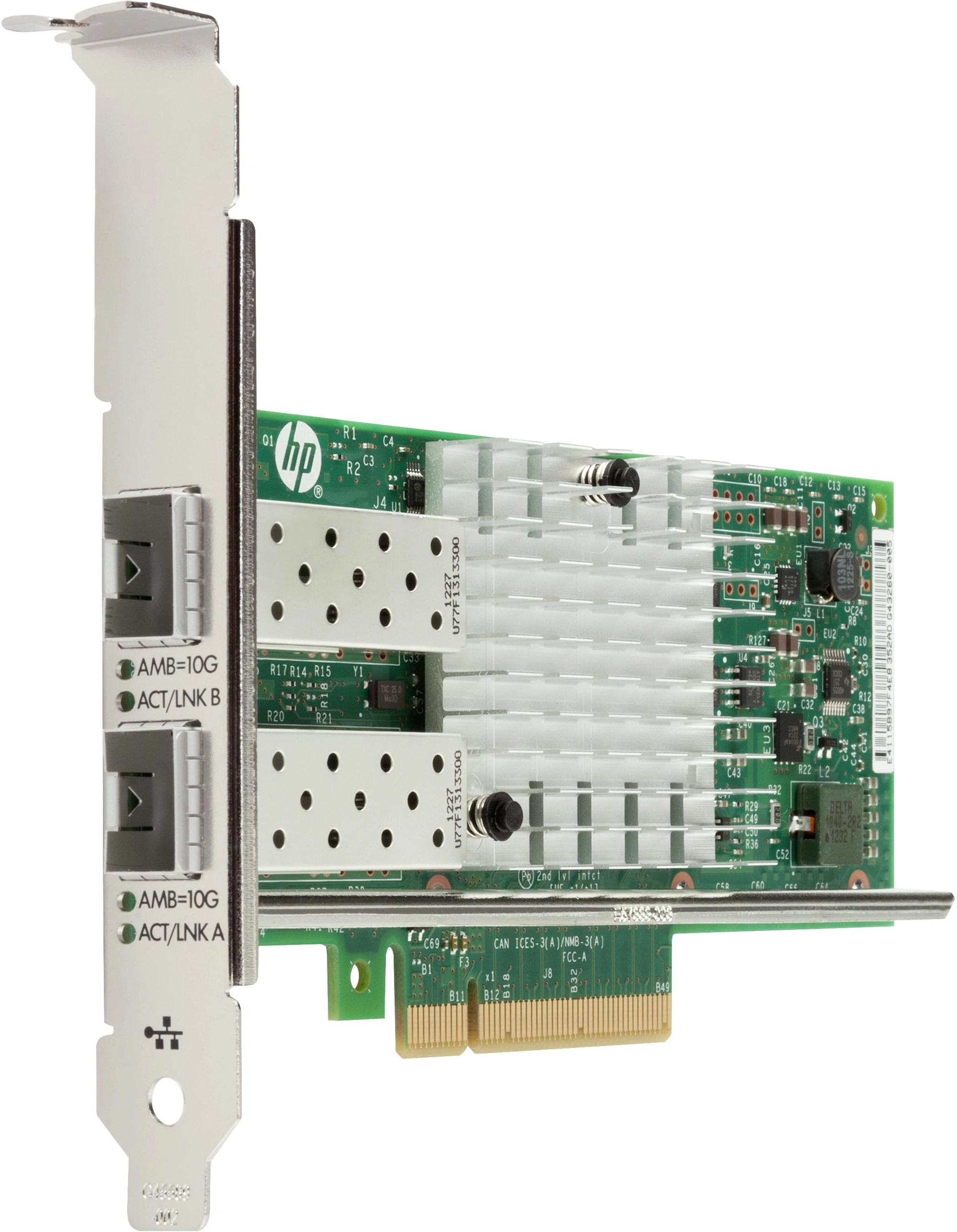 HP Adaptador de doble puerto NIC Intel X550 10GBASE-T