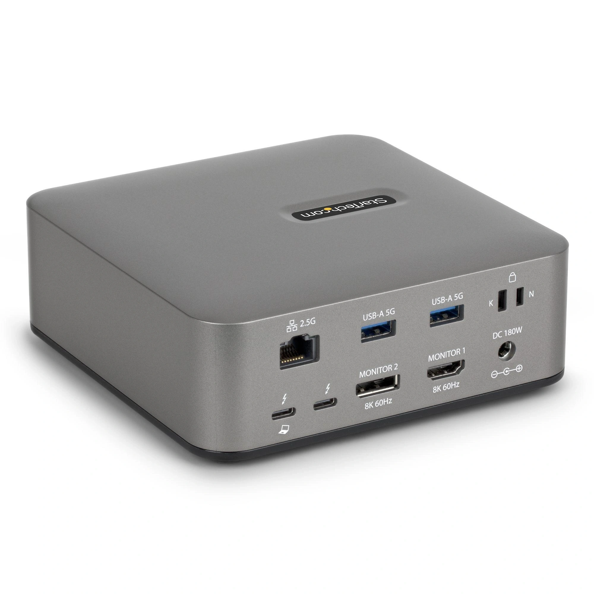 StarTech.com Docking Station Universal Thunderbolt 5 - 4K 144Hz/8K 60Hz - 120Gbps de Pico de Ancho de Banda - Carga PD 140W para Portátiles - 30W