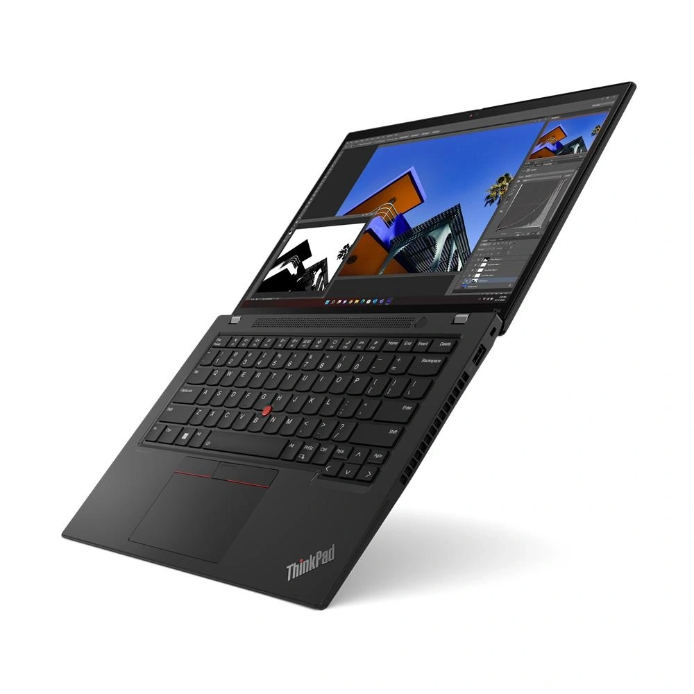 Lenovo ThinkPad T14 Gen 4 (Intel) Intel® Core™ i7 i7-1355U Portátil 35,6 cm (14") WUXGA 32 GB DDR5-SDRAM 1 TB SSD Wi-Fi 6E (802.11ax) Windows 11 Pro Español Negro