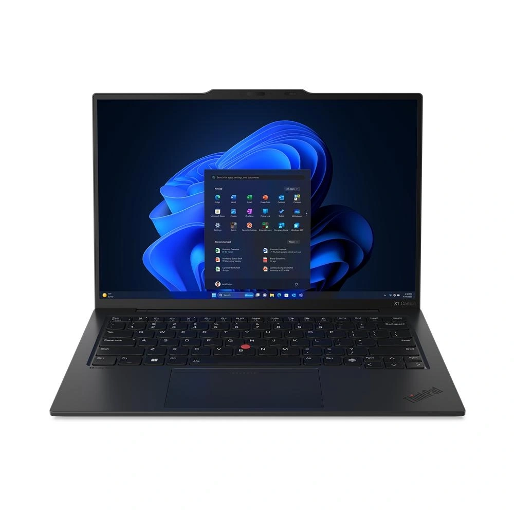 Lenovo ThinkPad X1 Carbon Gen 12 Intel Core Ultra 7 155U Portátil 35,6 cm (14") WUXGA 16 GB LPDDR5x-SDRAM 512 GB SSD Wi-Fi 6E (802.11ax) Windows 11 Pro Español Negro