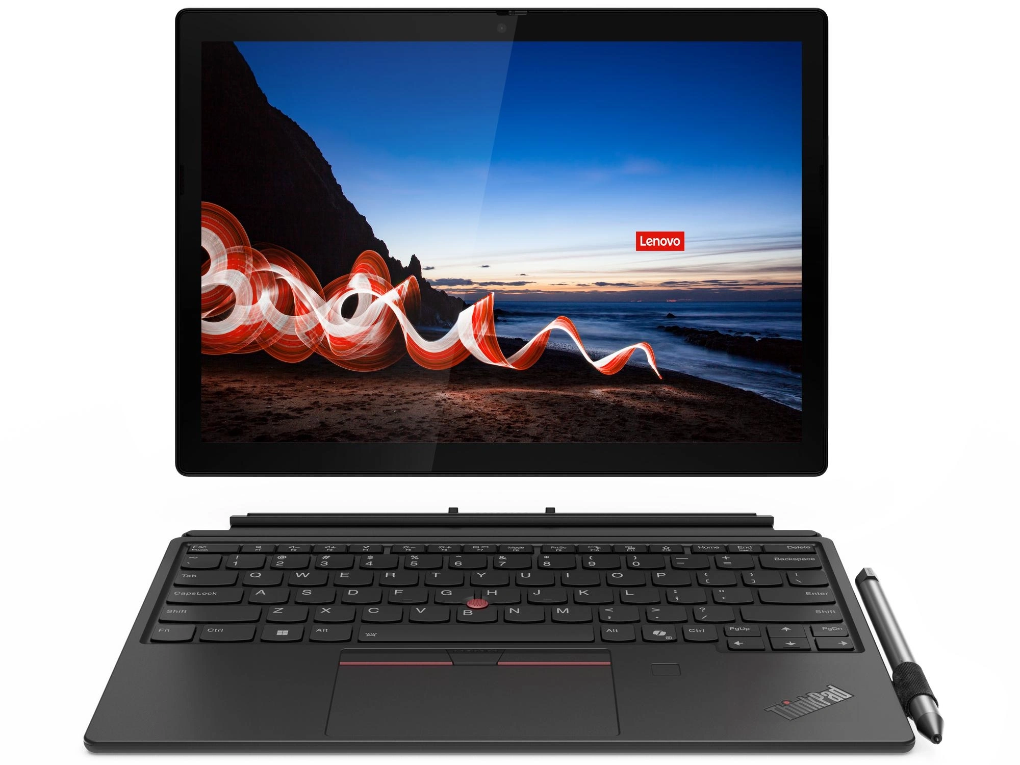 Lenovo ThinkPad X12 Detachable Gen 2 Intel Core Ultra 5 134U Híbrido (2-en-1) 31,2 cm (12.3") Pantalla táctil 16 GB LPDDR5x-SDRAM 512 GB SSD Wi-Fi 6E (802.11ax) Windows 11 Pro Español Negro