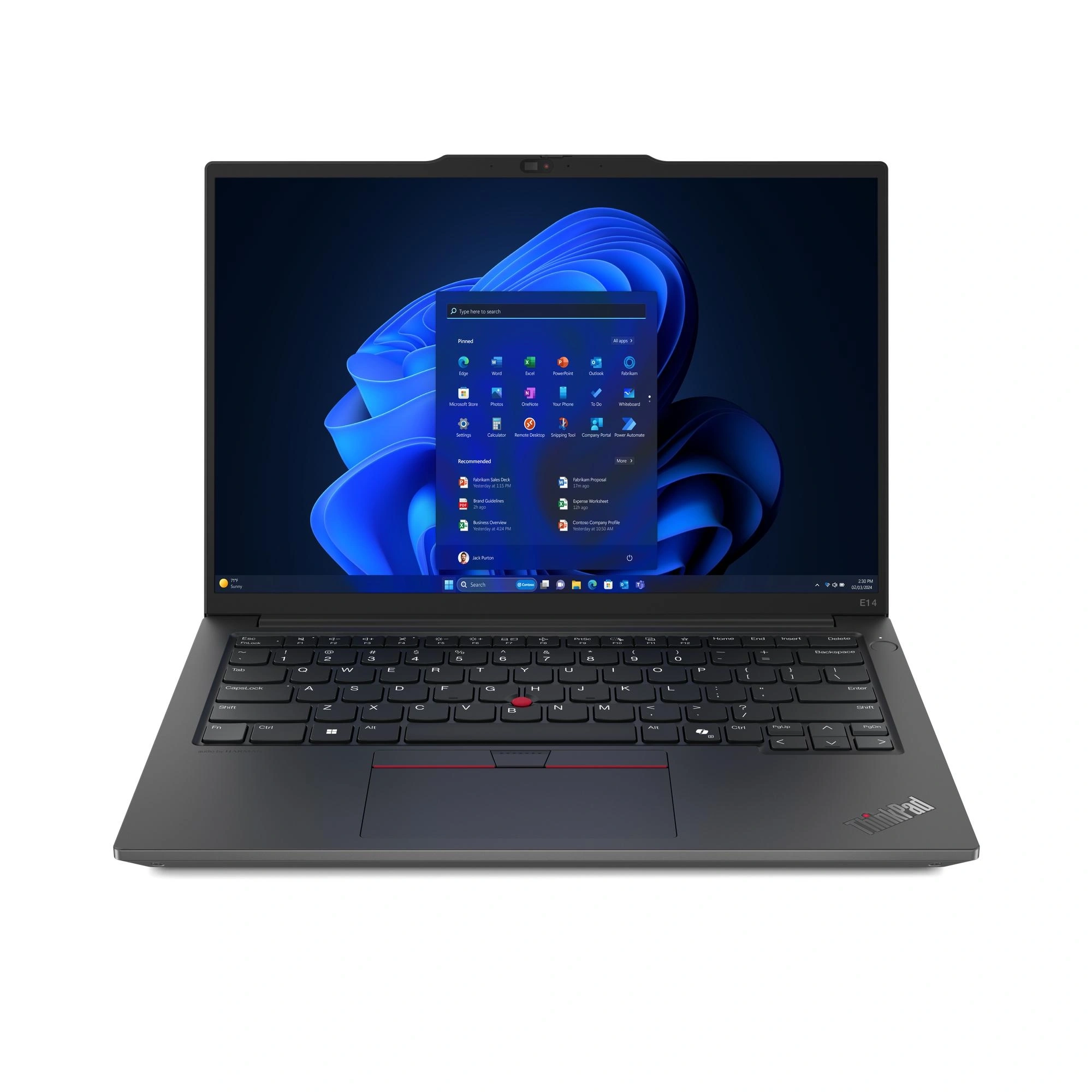 Lenovo ThinkPad E14 Gen 6 (Intel) Intel Core Ultra 5 125U Portátil 35,6 cm (14") WUXGA 16 GB DDR5-SDRAM 512 GB SSD Wi-Fi 6E (802.11ax) Windows 11 Pro Portugués Negro