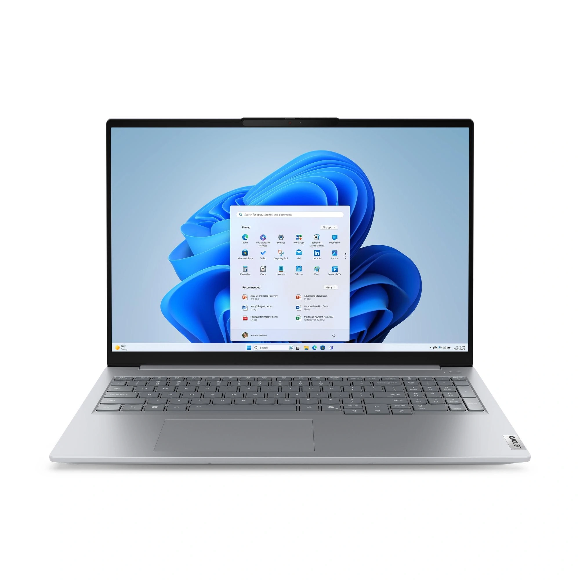 Lenovo ThinkBook 16 G8 IRL Intel® Core™ i5 i5-13420H Portátil 40,6 cm (16") WUXGA 16 GB DDR5-SDRAM 512 GB SSD Wi-Fi 6 (802.11ax) Windows 11 Pro Español Gris