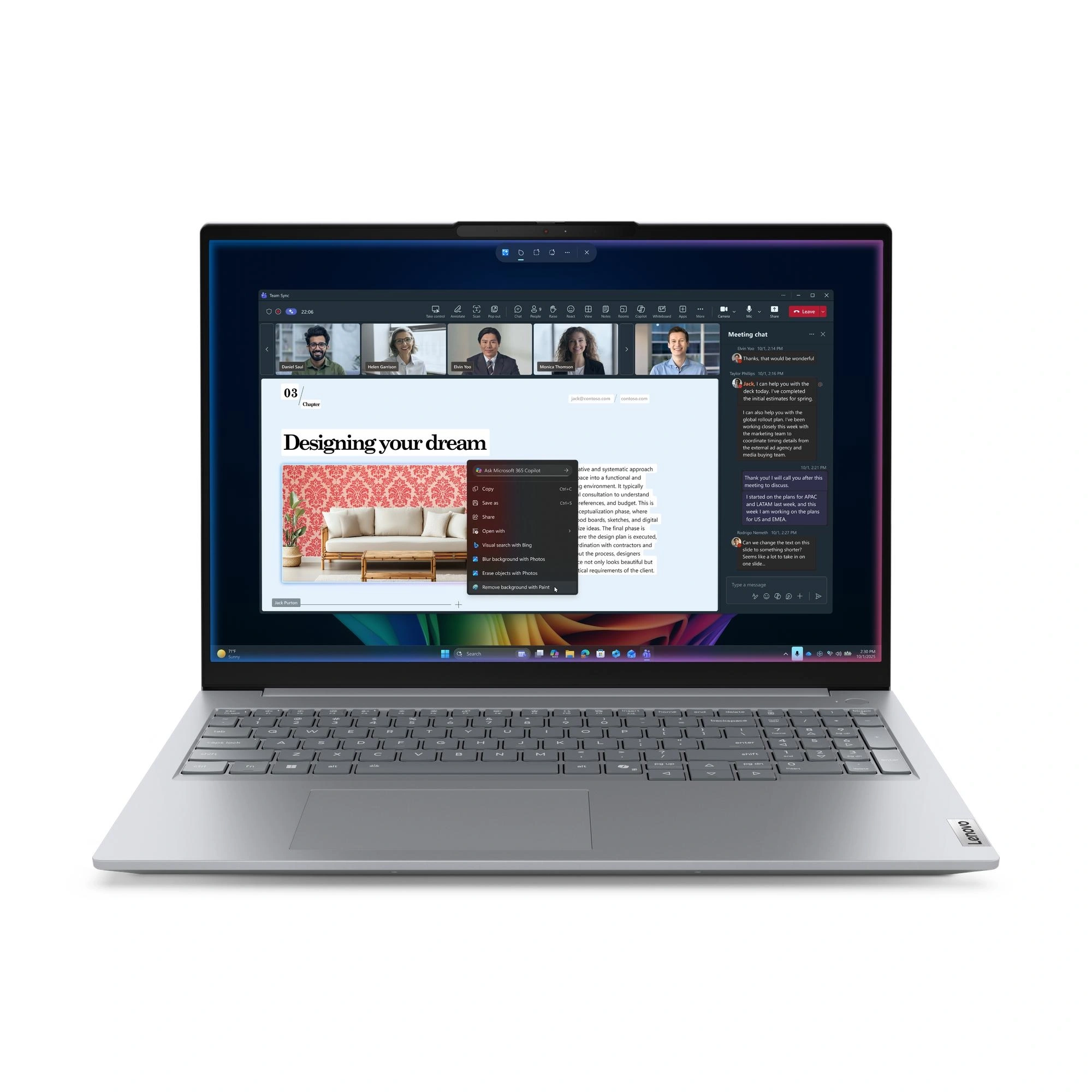 Lenovo ThinkBook 16 G9 IPL Copilot+ PC Intel Core Ultra 5 325 Portátil 40,6 cm (16") WUXGA 32 GB DDR5-SDRAM 512 GB SSD Wi-Fi 7 (802.11be) Windows