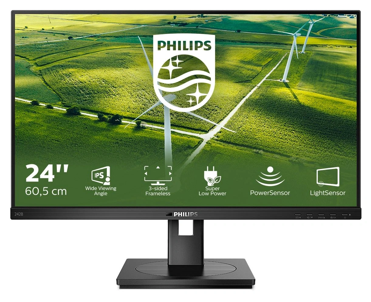 Philips 242B1G/00 LED display 60,5 cm (23.8") 1920 x 1080 Pixeles Full HD Negro