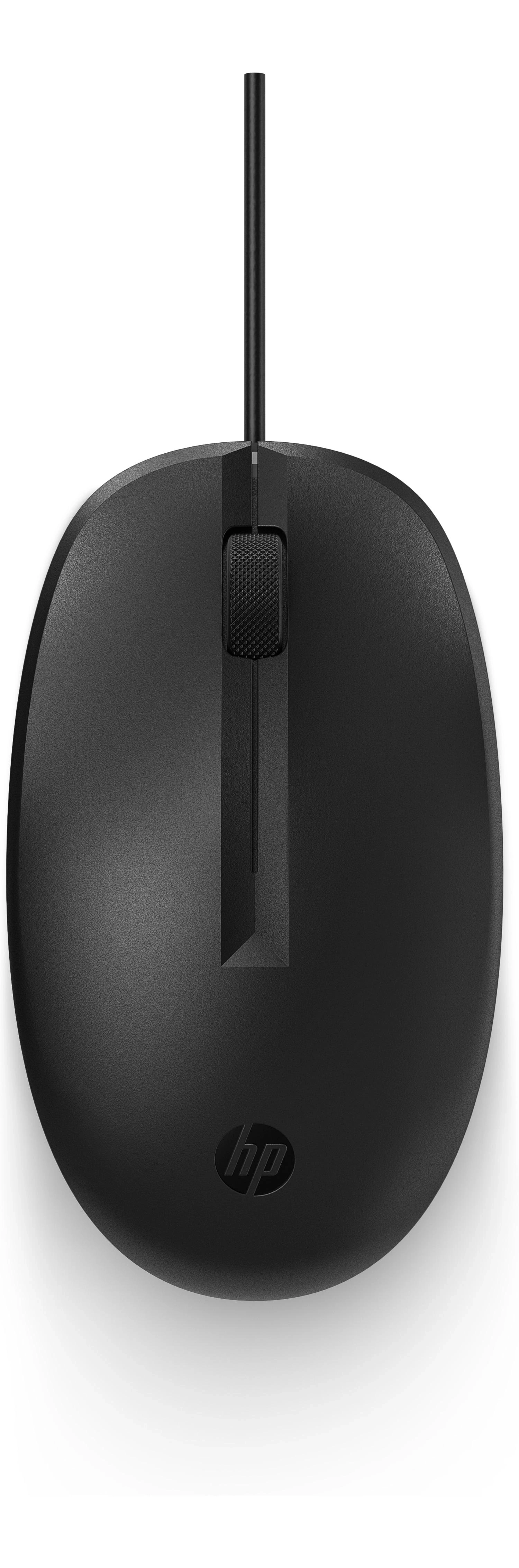 HP Ratón láser con cable 128