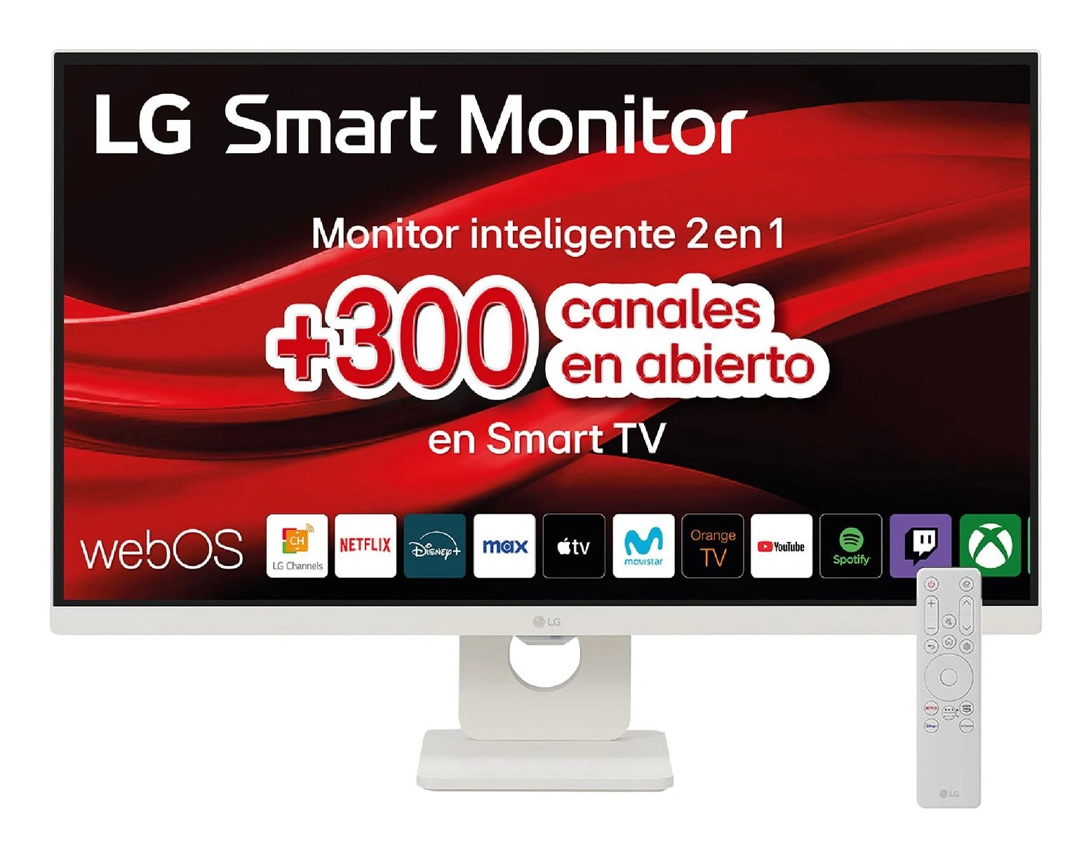 LG 27U731SA-W pantalla para PC 68,6 cm (27") 3840 x 2160 Pixeles 4K Ultra HD LCD Blanco