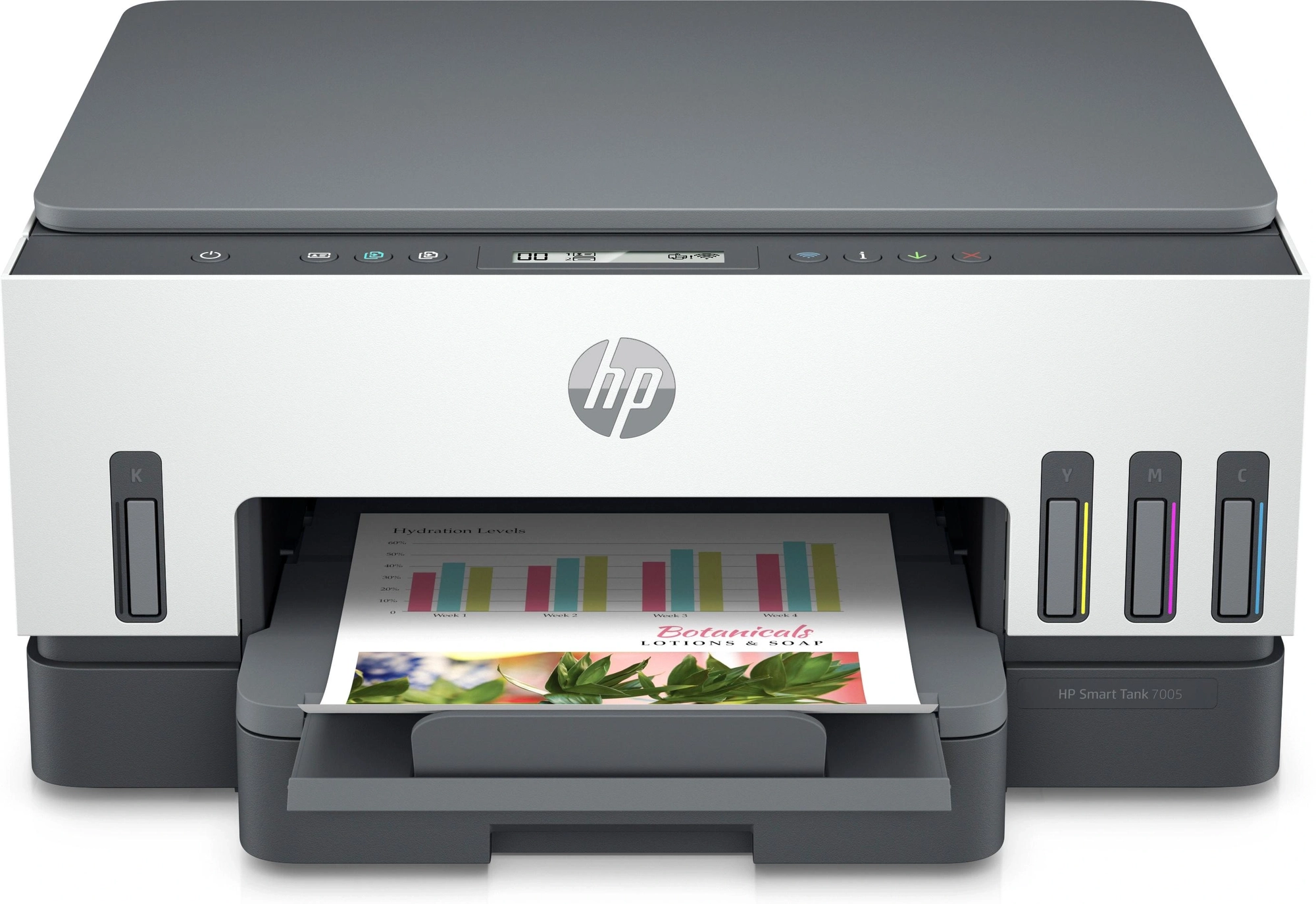 HP Smart Tank 7005 Inalámbrico All-in-One Color Impresora, Impresión a doble cara; Copiadora y escáner