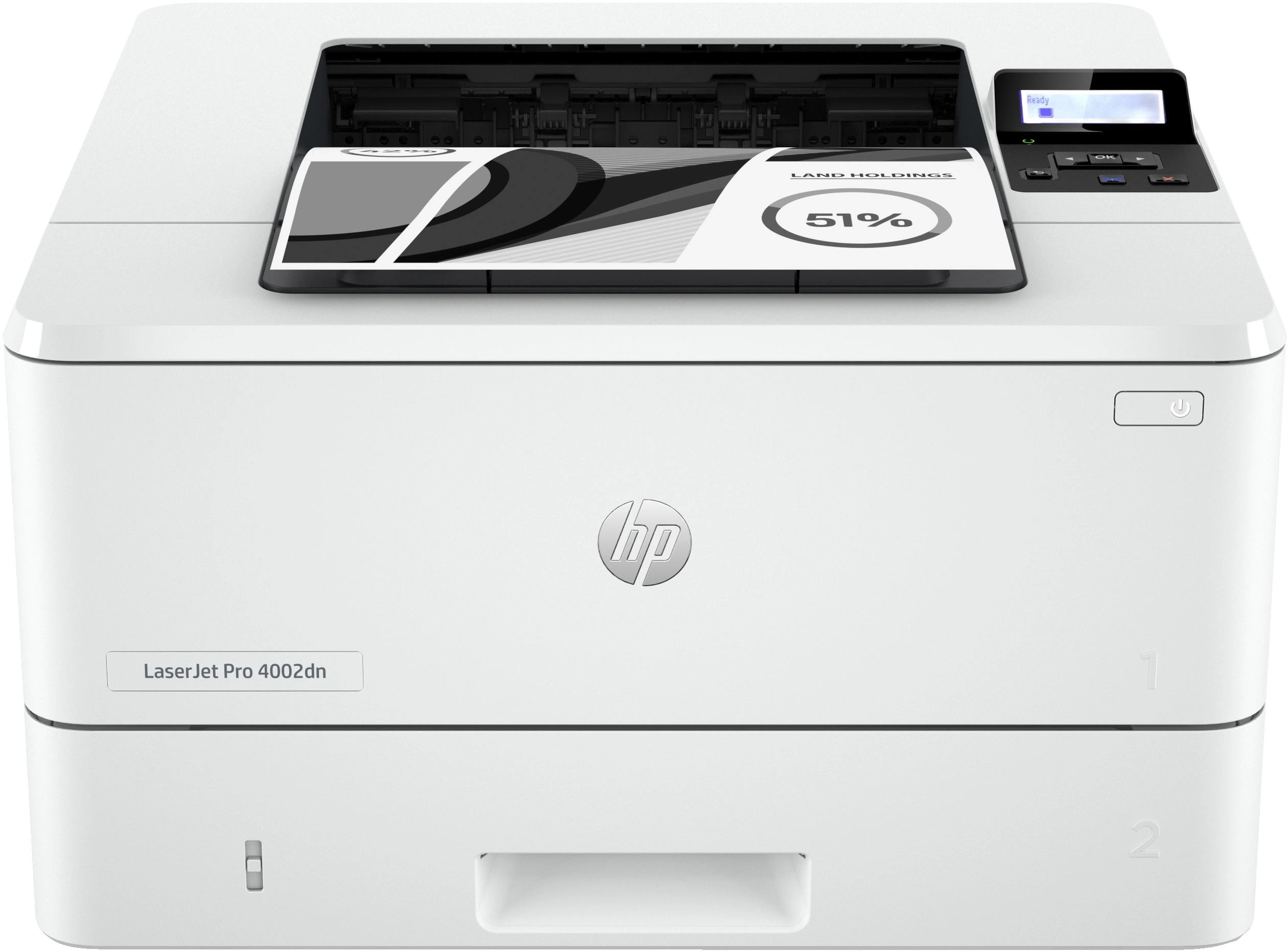 HP LaserJet Pro 4002dn Blanco y negro Impresora, Solo Ethernet