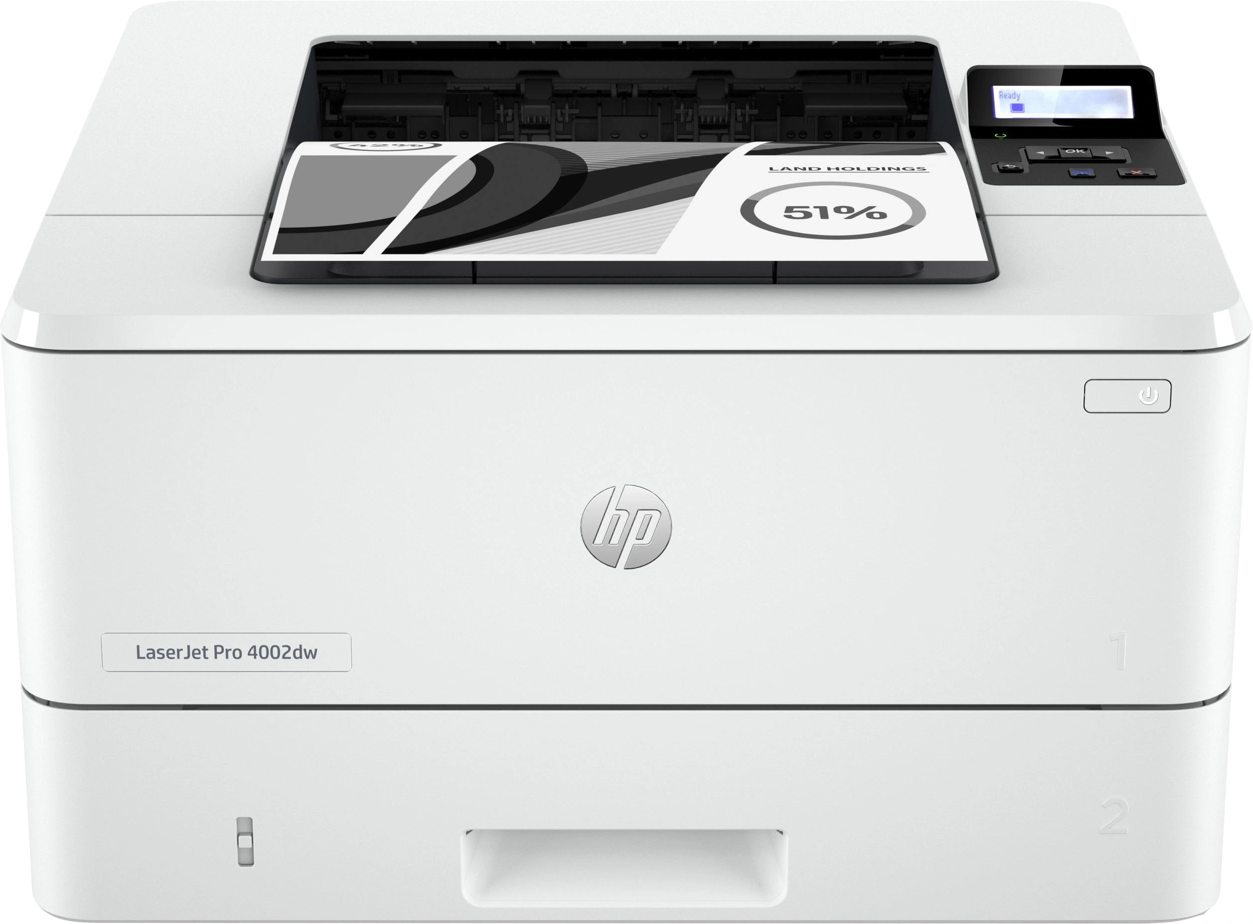 HP LaserJet Pro 4002dw Inalámbrico Blanco y negro Impresora, Solo Ethernet