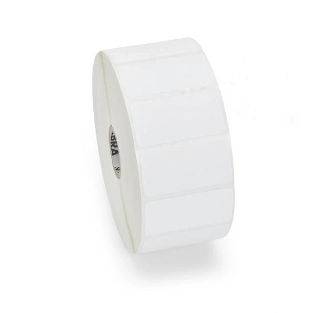 Zebra 3010744 etiqueta de impresora Blanco Etiqueta para impresora autoadhesiva