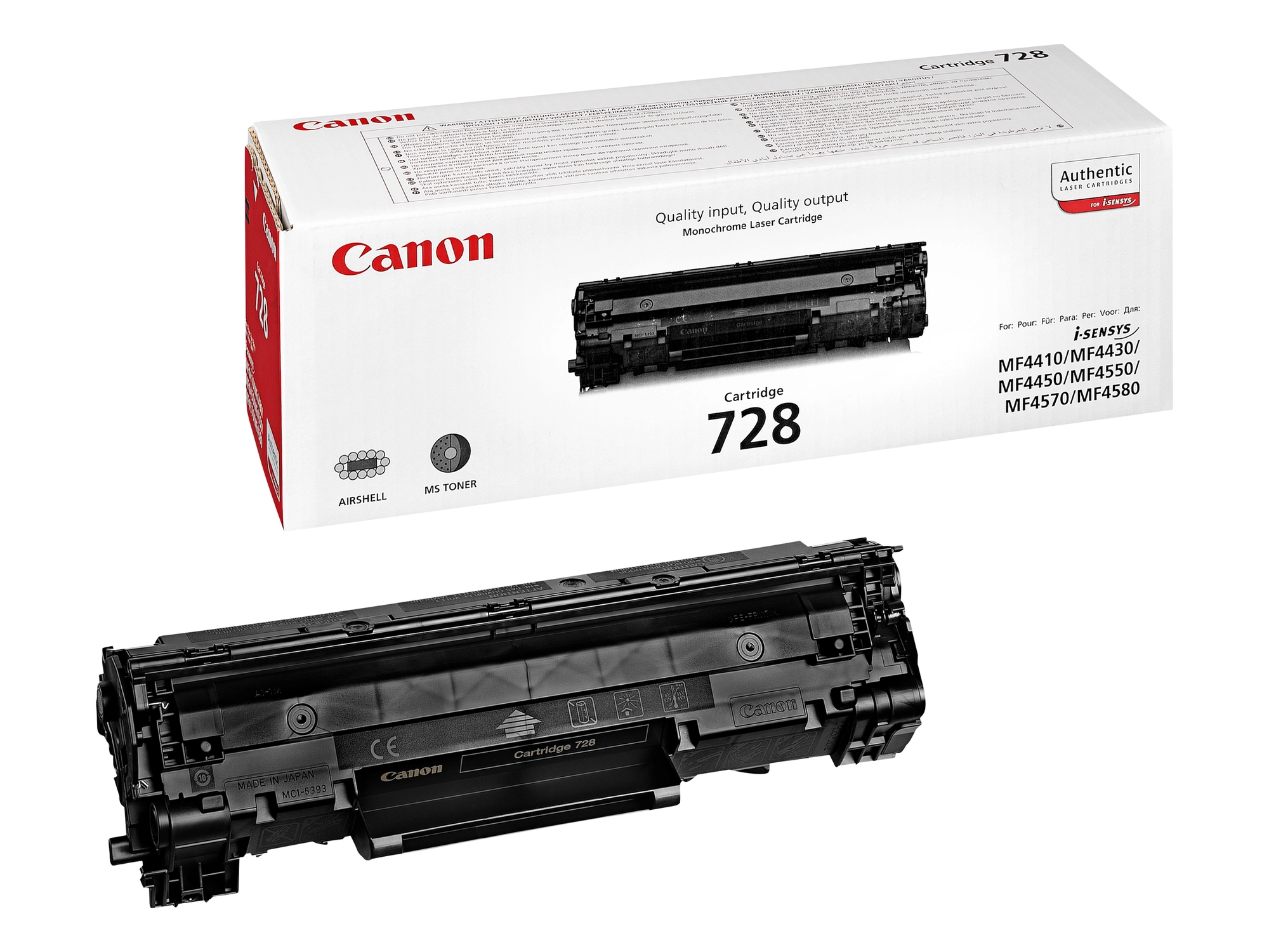 Canon 3500B002 cartucho de tóner 1 pieza(s) Original Negro