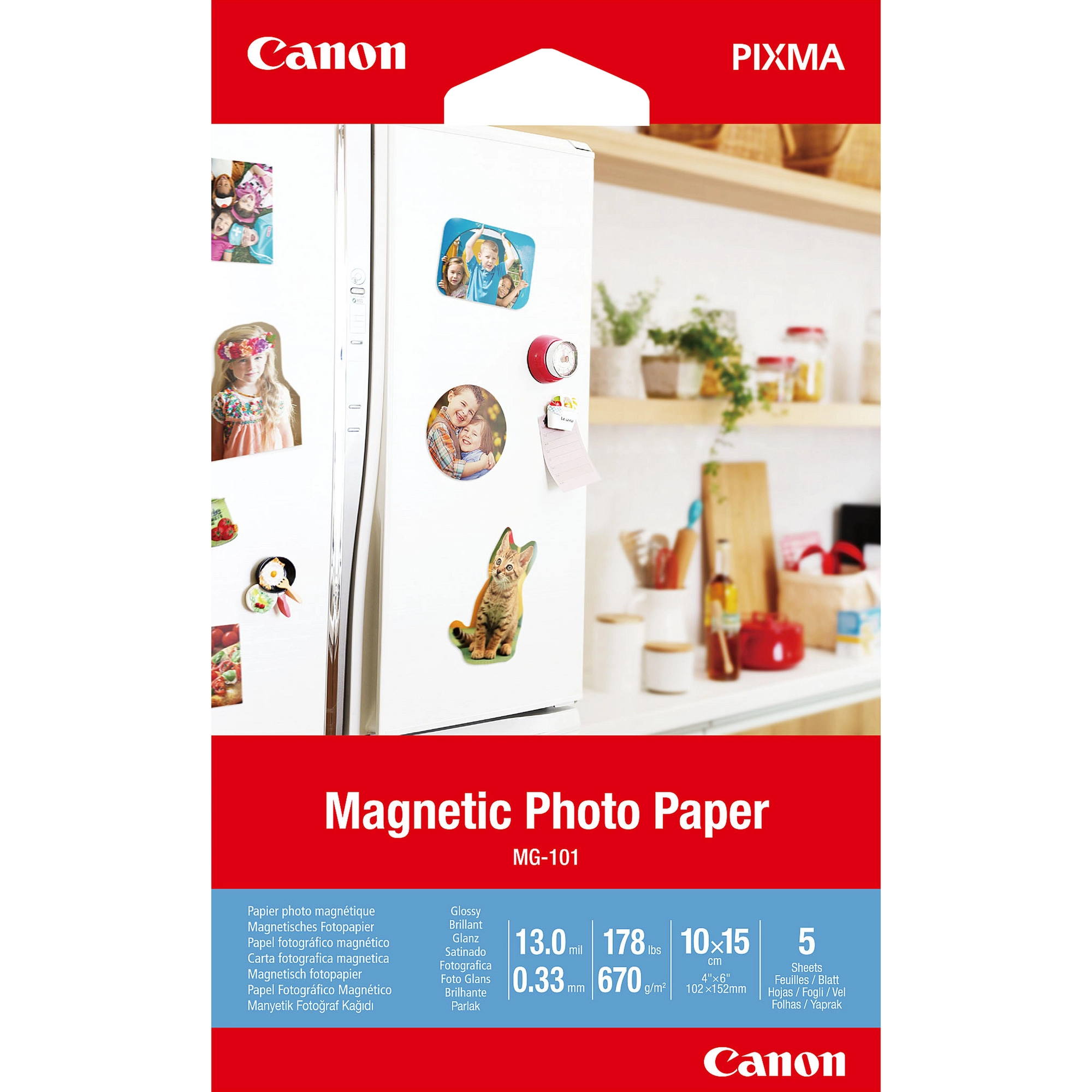 Canon Papel Fotográfico Magnético Mg-101 – imagen 2