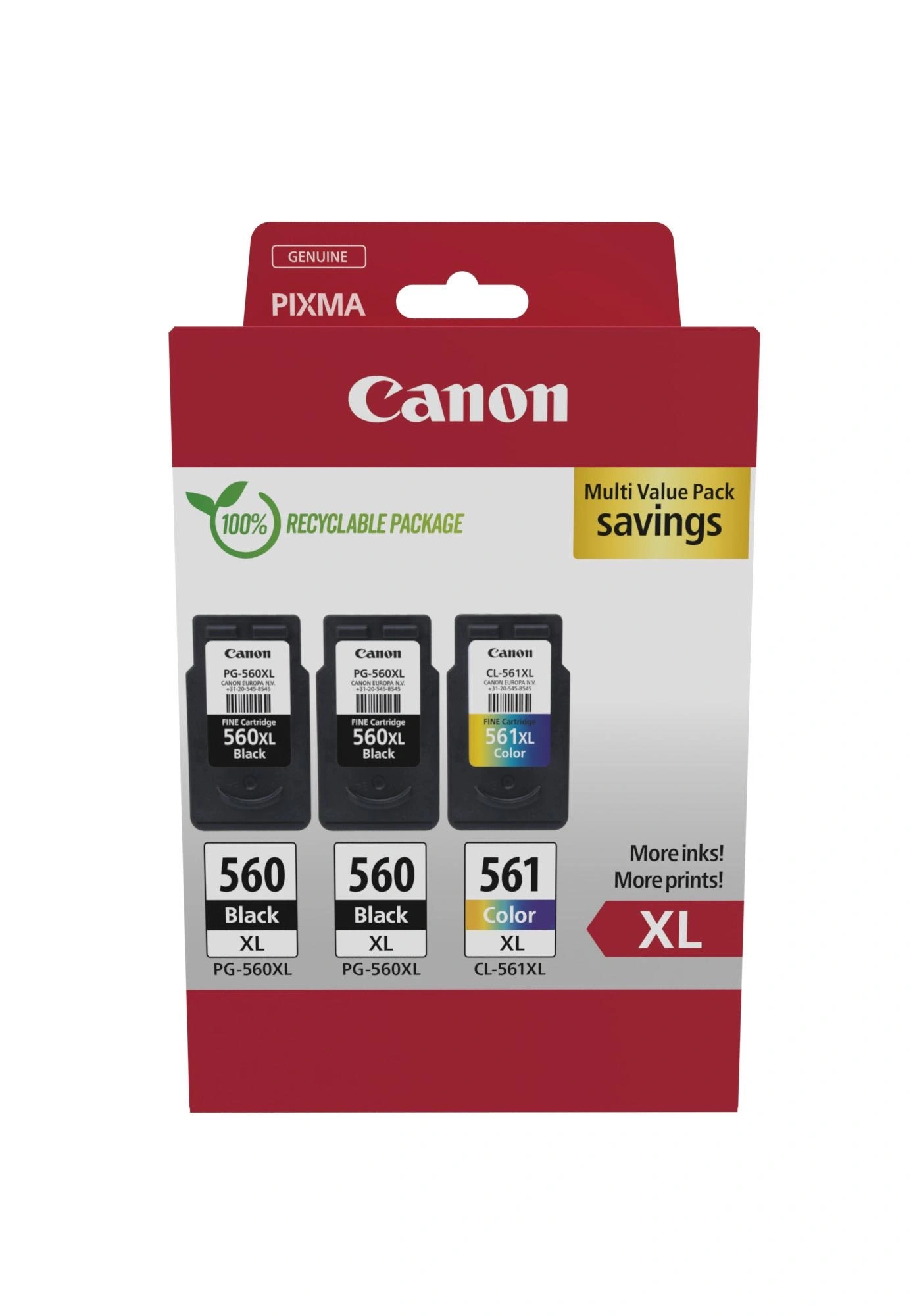 Canon PG-560XLx2/CL-561XL multipack (original)