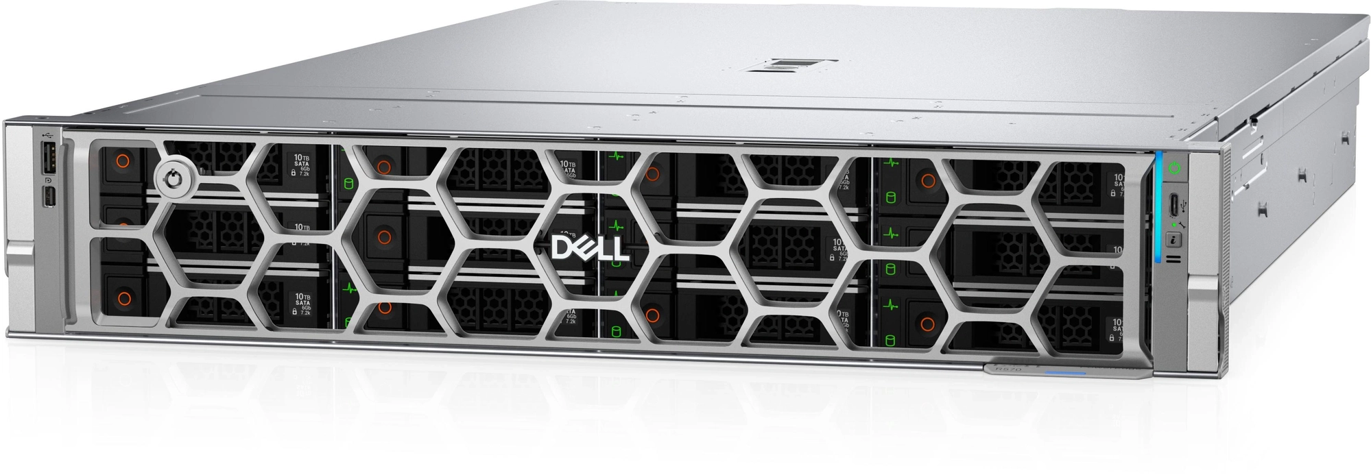 DELL R570 servidor 960 GB Bastidor (2U) Intel Xeon 6 6507P 3,5 GHz 32 GB DDR5-SDRAM 1100 W
