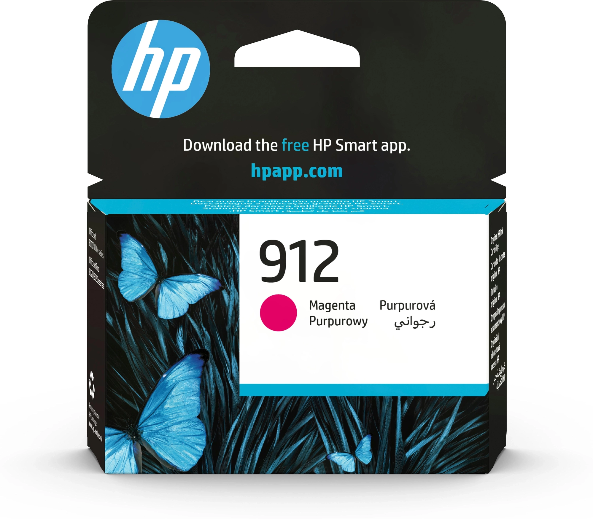 HP Cartucho de tinta Original 912 magenta