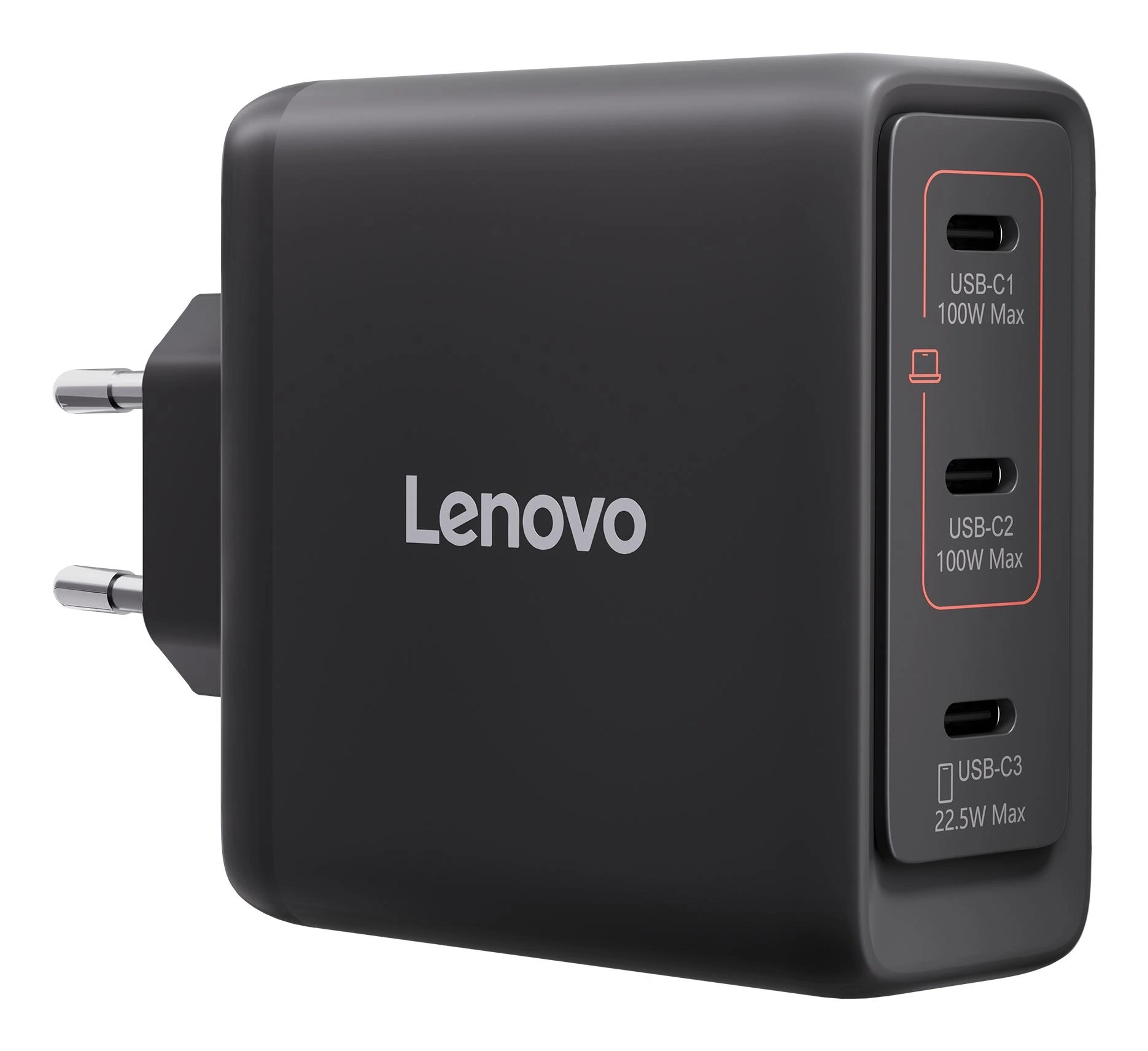 Lenovo 40AW100BEU cargador de dispositivo móvil Universal Negro Corriente alterna Interior