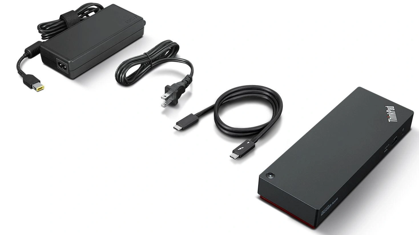 Lenovo ThinkPad Universal Thunderbolt 4 Smart Dock Alámbrico Negro