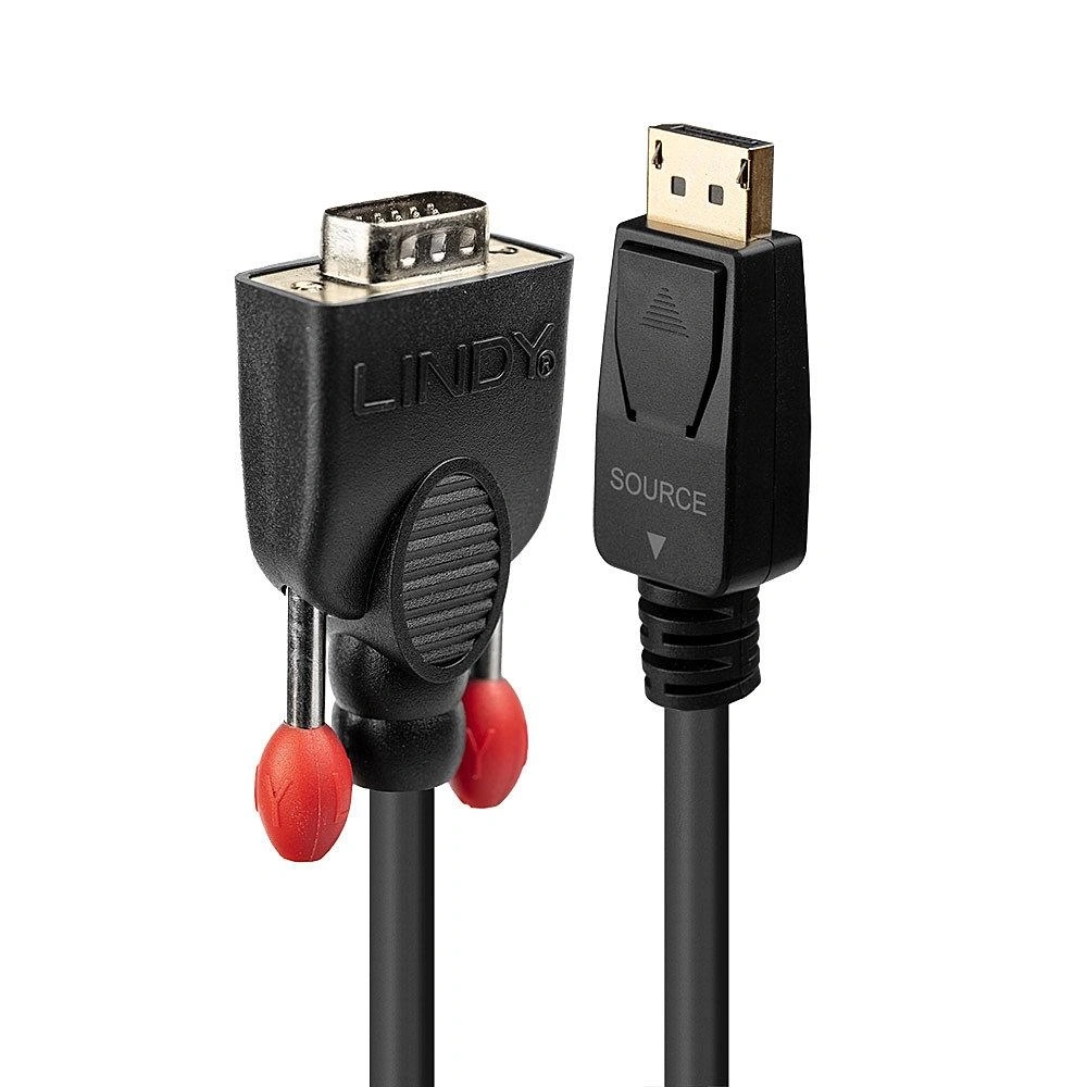 Lindy Cable Displayport A Vga 2 M