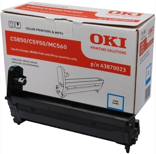 OKI 43870023 tambor cian (original)