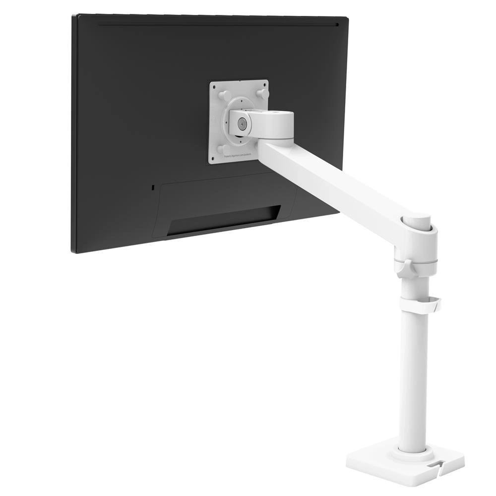 Ergotron NX Series NX MONITOR ARM WHITE 86,4 cm (34") Escritorio Negro, Blanco