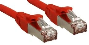 Lindy Cat.6 SSTP / S/FTP PIMF Premium 0.5m cable de red Rojo 0,5 m