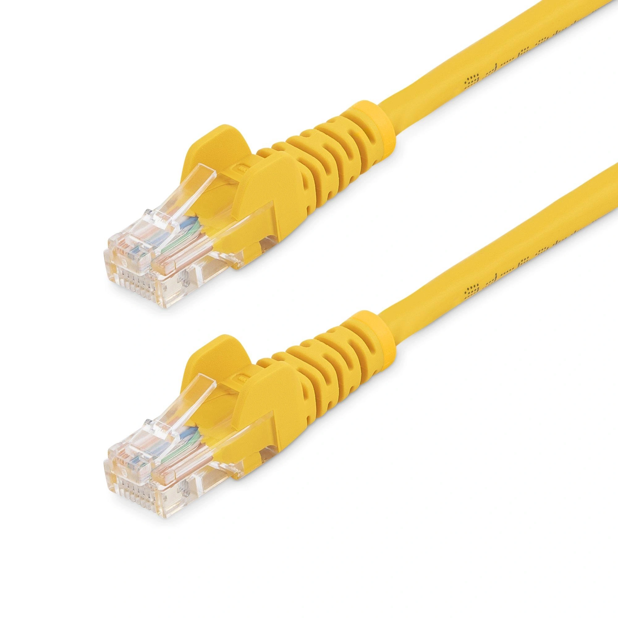 StarTech.com Cable de Red de 10m Amarillo Cat5e Ethernet RJ45 sin Enganches