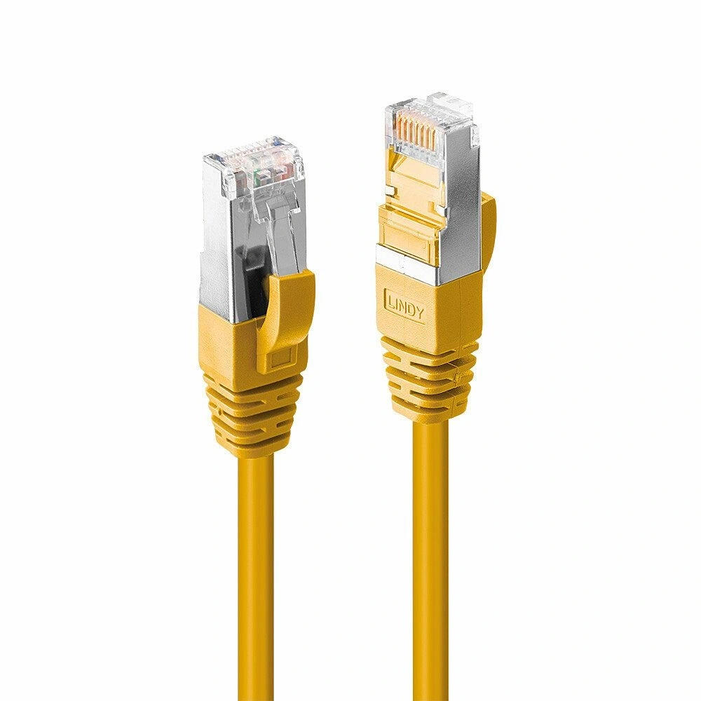 Lindy 47868 cable de red Amarillo 10 m Cat6a S/FTP (S-STP)