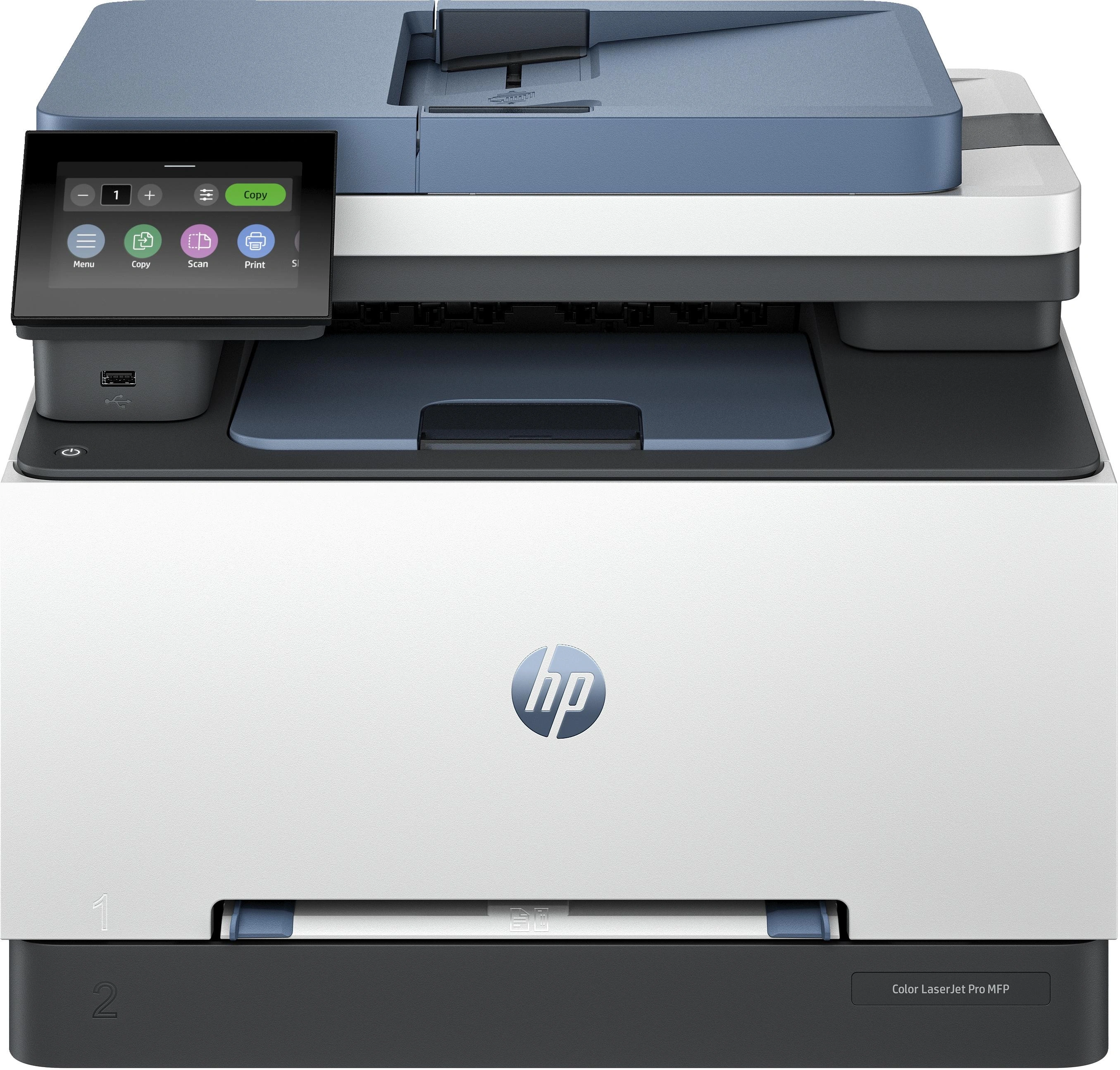 HP Color LaserJet Pro LaserJet Pro 3302fdn Multifunction Color Impresora, Solo Ethernet; Fotocopiadora, escáner