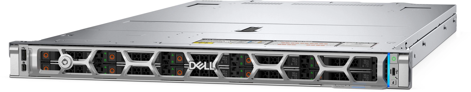 DELL PowerEdge R470 servidor 480 GB Bastidor (1U) Intel Xeon 6 6507P 3,5 GHz 32 GB DDR5-SDRAM 1100 W