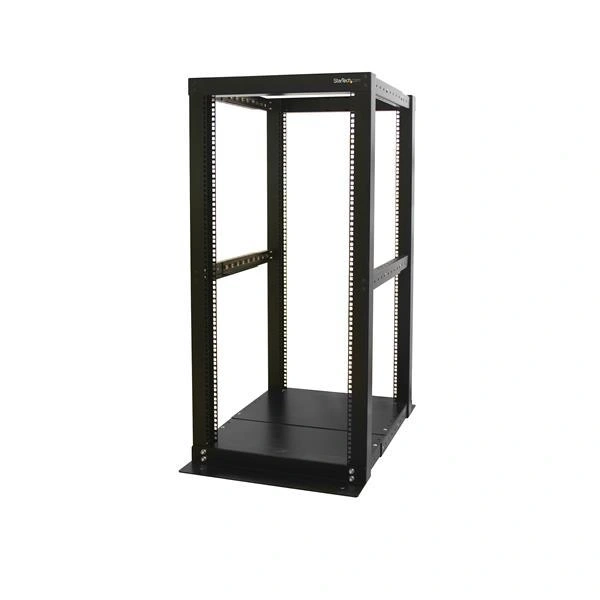 StarTech.com Armario Bastidor de Marco Abierto con Profundidad Ajustable para Rack de Servidores - 4 Columnas 25U