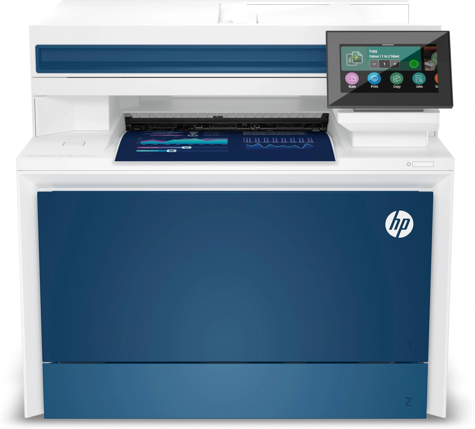 HP Color LaserJet Pro LaserJet Pro 4302fdn Multifunction Color Impresora, Solo Ethernet; A doble cara