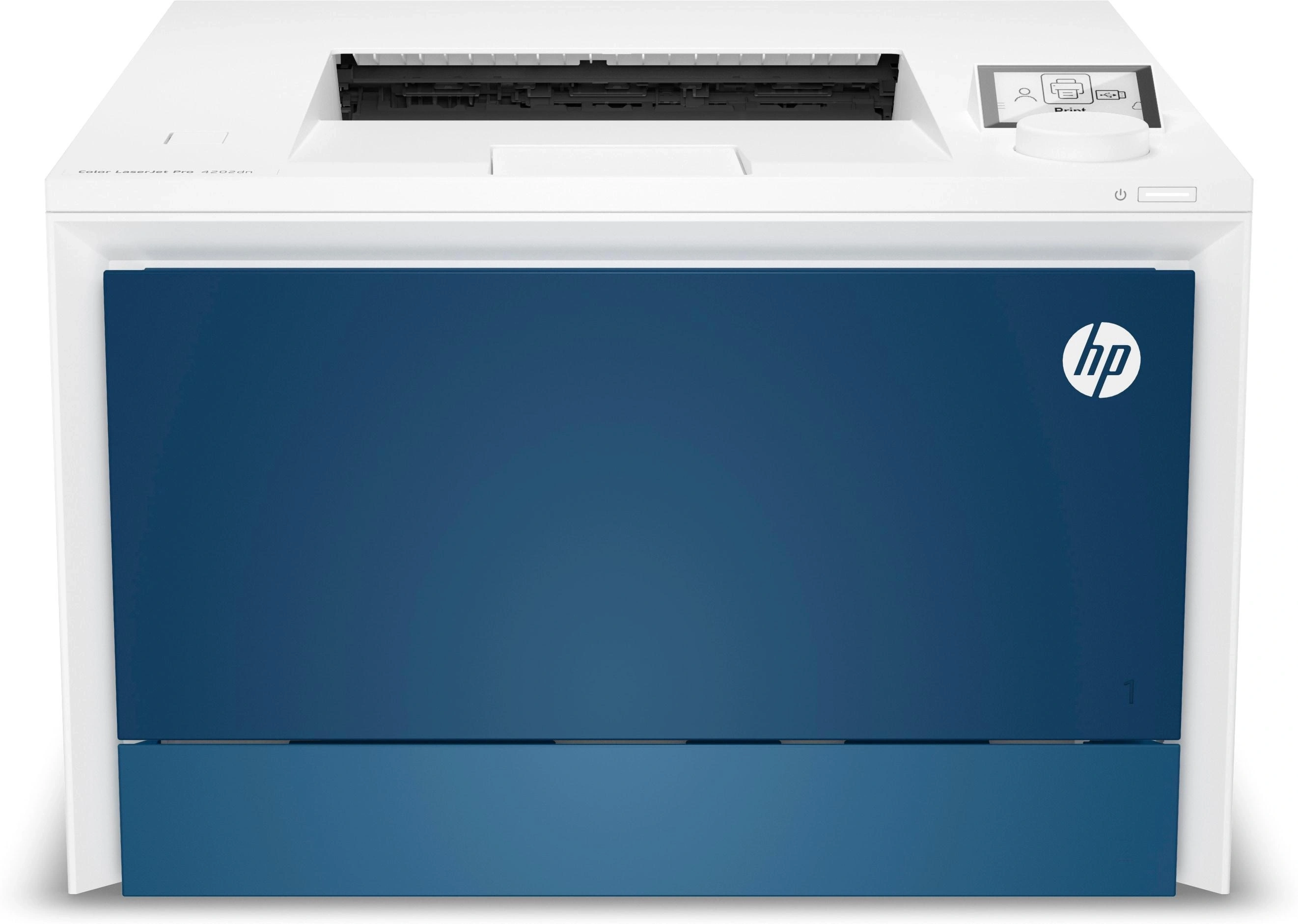 HP Color LaserJet Pro LaserJet Pro 4202dn Color Impresora, Solo Ethernet; A doble cara