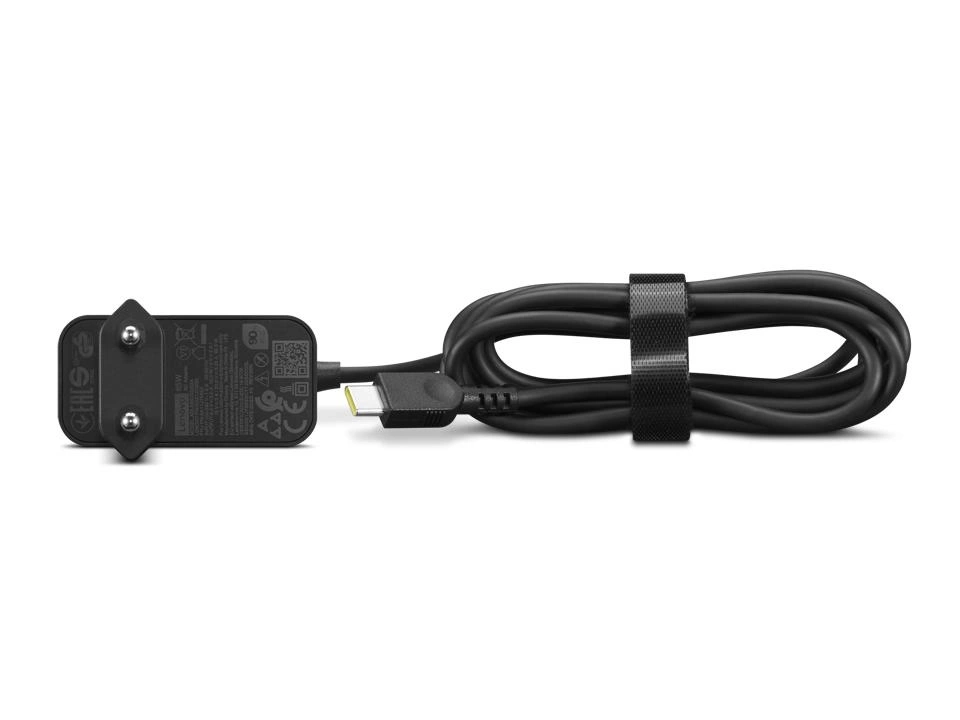 Lenovo 4X21L54610 adaptador e inversor de corriente Interior 65 W Negro