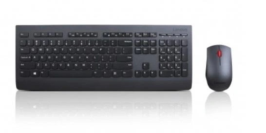 Lenovo 4X30H56823 teclado Ratón incluido Oficina RF inalámbrico Español Negro