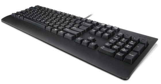 Lenovo 4X30M86918 teclado Oficina USB QWERTY Inglés de EE. UU. Negro