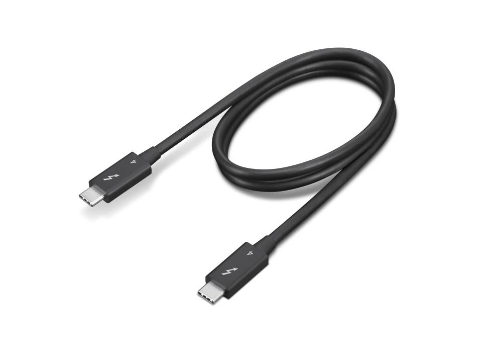 Lenovo 4X91K16968 cable Thunderbolt 0,7 m 40 Gbit/s Negro