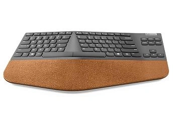 Lenovo Go Wireless Split teclado Oficina RF inalámbrico Español Gris