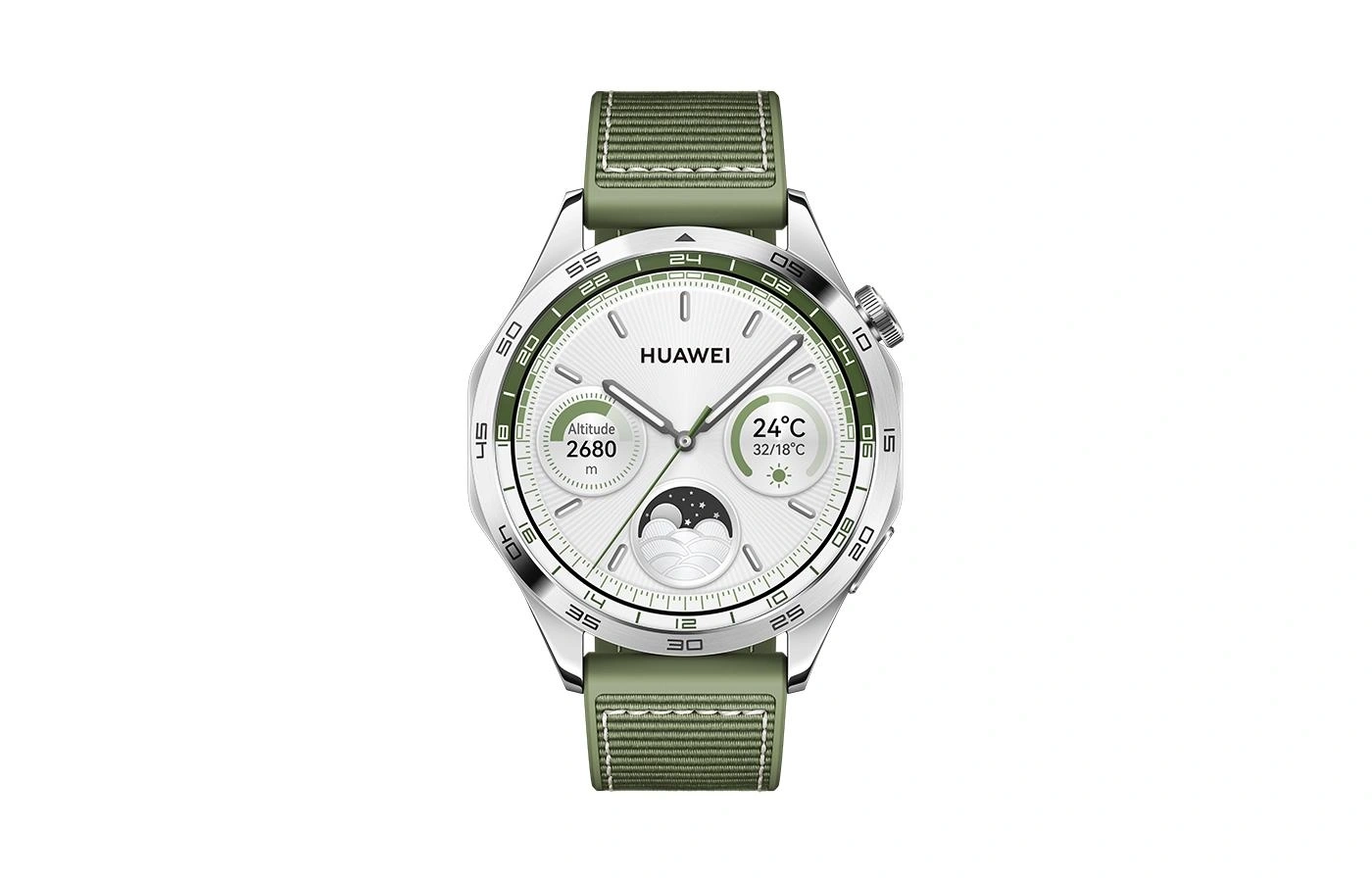 Huawei WATCH GT 4 3,63 cm (1.43") AMOLED 46 mm Digital 466 x 466 Pixeles Acero inoxidable Wifi GPS (satélite)